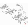 Mercedes W124 W202 W208 W210 Pomello Regolazione Sedile Volantino Tutti i Colori A2029190088