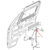 VW Transporter T3 Window Regulator Repair Kit Black 251837501A & 251837502A