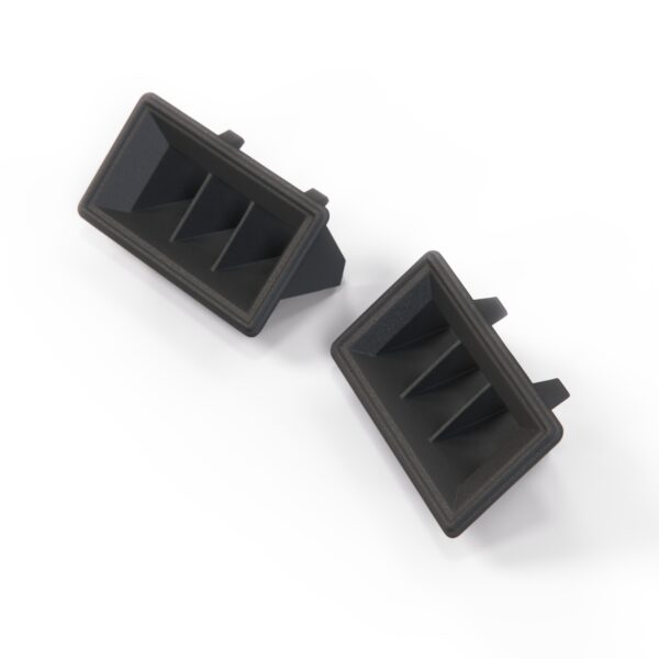 VW Passat Quantum Santana Air Vent Nozzles Set Of 2 Left And Right Black 321819705F & 321819706D