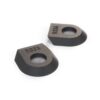 Juego de 2 anillos espaciadores para eje de limpiaparabrisas VW Transporter T3 RHD negro 252955251