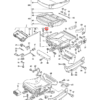 Audi 100 A4 A6 Juego de 10 embellecedores para tornillos en negro o gris 4A0864437A