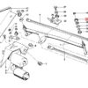 BMW E28 E30 Cubierta del brazo del limpiaparabrisas Todos los colores 61611370387