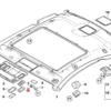 BMW Mikrofon Freisprecheinrichtung Abdeckung blanko alle Farben 51447146778 / 7063921