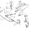 Lancia Lybra Tapa lavafaros izquierda o derecha imprimada 735276222 / 735276221