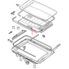 Land Rover Freelander Manija del techo solar EGT100200