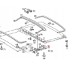 Mercedes W124 W201 Sunroof Repair Kit A1247820512