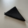 Mercedes W140 Interior Side Mirror Triangle Cover With Faux Leather Left Or Right Black A1407250311 / A1407250411