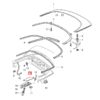 Porsche Boxster Cabrio Dachverkleidung 2er Set grundiert 98650486200