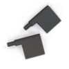 Saab 96 Door Rubber Buffer Set Of 2 Black