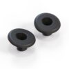 Juego de 2 tapones para parabrisas Volvo C70, izquierdo y derecho, color negro o en forma de sillín 39975745 y 39975756