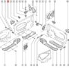 Renault Megane I Cabrio Türverkleidung links oder rechts schwarz 7700848784 / 7700848785