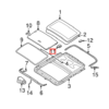 Kit de reparación de techo solar BMW E46 54138246027