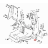 Mercedes R129 Panel lateral del asiento izquierdo o derecho Todos los colores exteriores A1299103118 / A1299103218