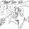 Mercedes W208 Maniglia di regolazione del sedile sinistra o destra Tutti i colori A2089100771