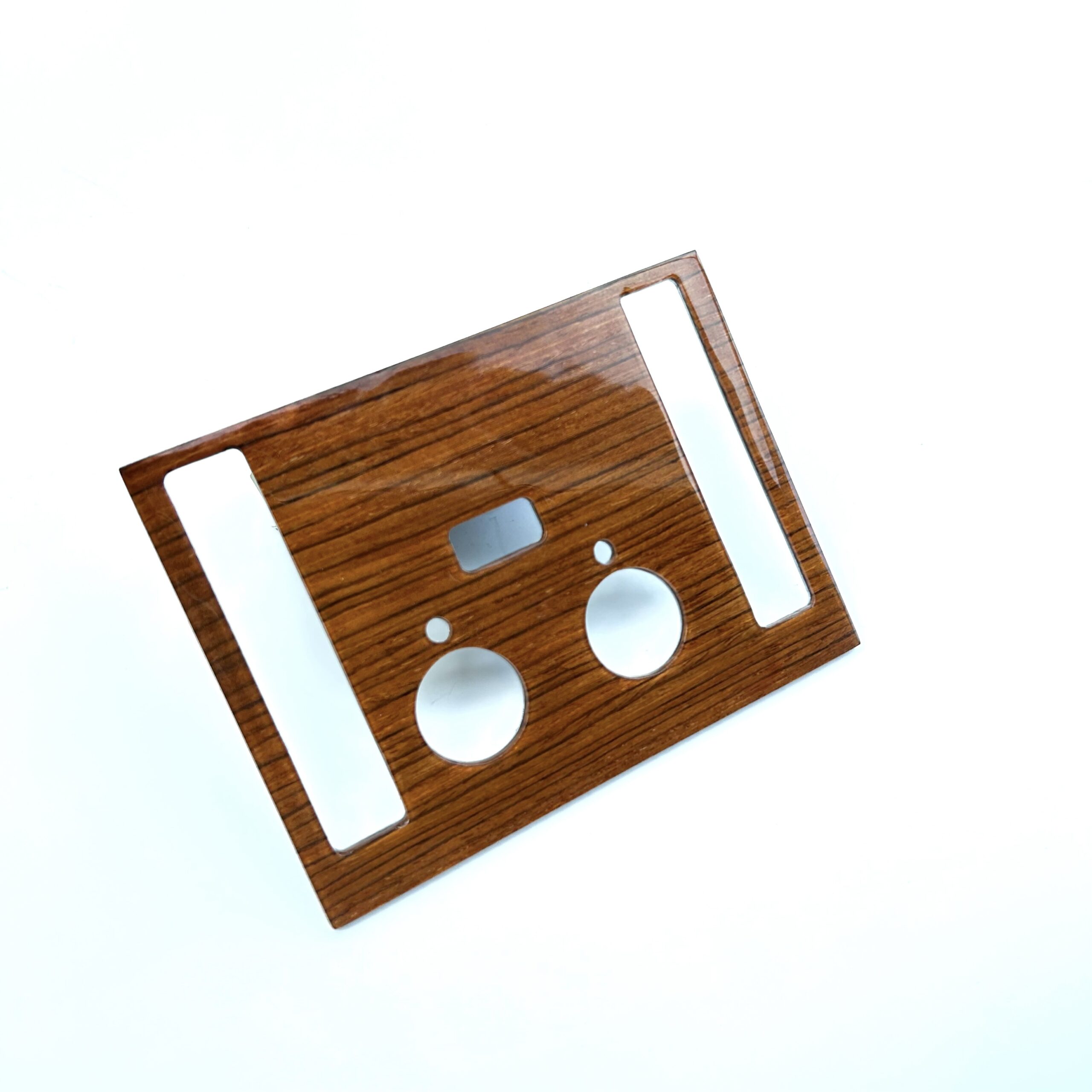 Kit 11 Pièces En Bois De Noyer Burl Pour Tableau De Bord Mercedes SL R107 - Version US Neuve