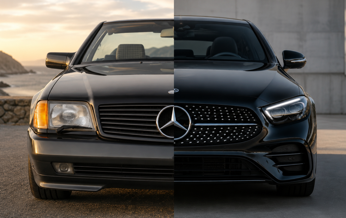 Why do some people still drive old luxury cars?